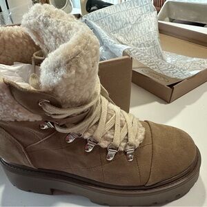Steve Madden Tan Winter Boots